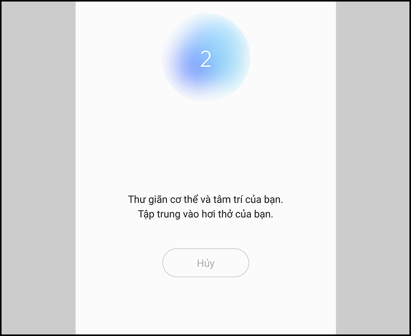 Tập trung chuẩn bị h&iacute;t thở