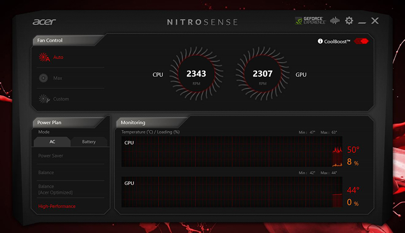 Не запускается приложение nitro sense