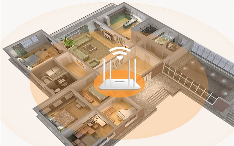 Đặt router ở vị trí phù hợp