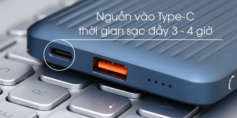 Thời gian sạc đầy là 3-4 giờ