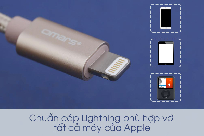 T&iacute;nh năng n&ocirc;i bật của c&aacute;p sạc Omars