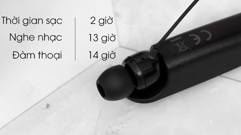 Tai nghe LG có thời lượng pin trâu và độ bền cao