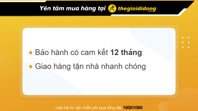 Chính sách bảo hành tai nghe Kanen tại Thế Giới Di Động