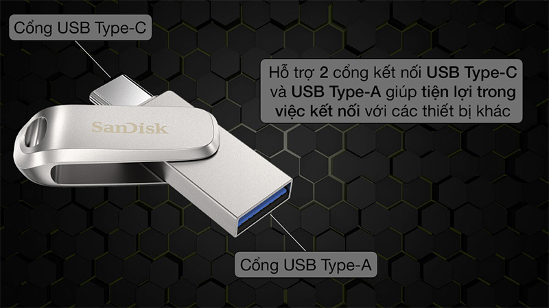 USB Sandisk tương thích với nhiều thiết bị