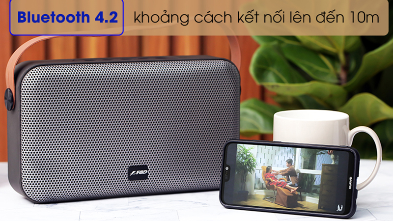 Loa Bluetooth Fenda W19 c&oacute; thiết kế thanh lịch