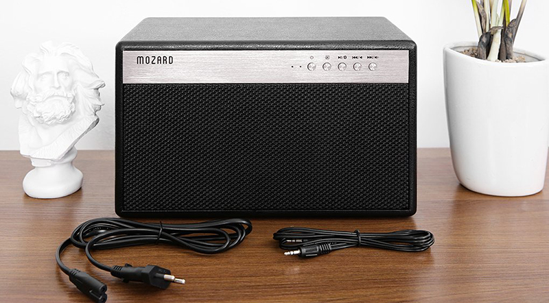 Loa Bluetooth Mozard BT100 có kiểu dáng đơn giản