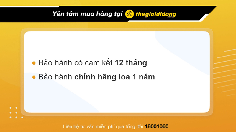 Chính sách bảo hành loa LG tại Trung Tâm Bảo Hành