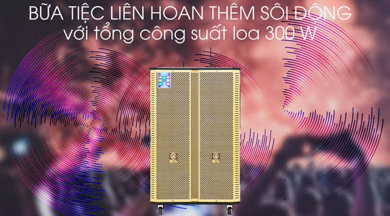 Công suất thực đến 300W