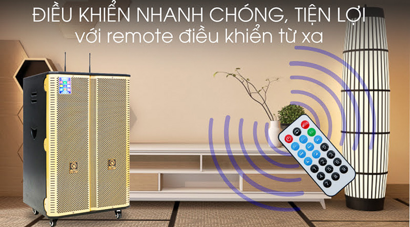 Điều khiển từ xa bằng remote