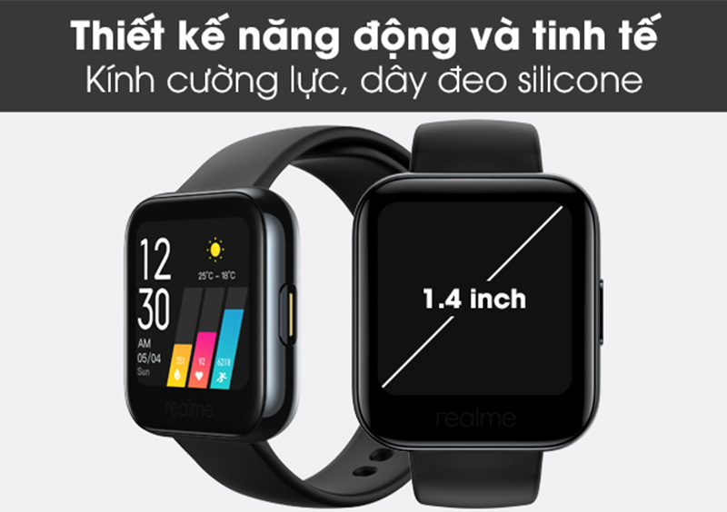 Thiết kế đồng hồ thông minh Realme