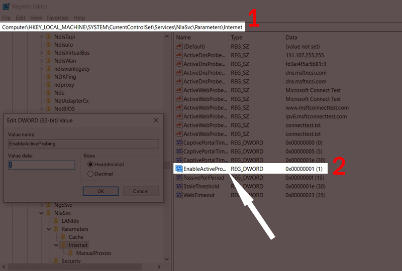 EnableActiveProbing
