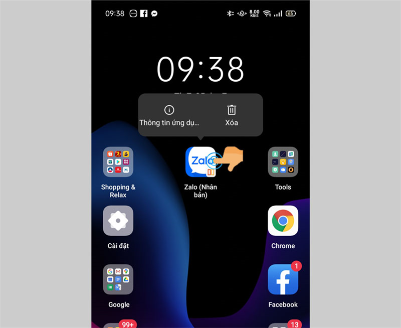 Cách nhân bản ứng dụng trên điện thoại OPPO không cần tải app cực dễ - Thegioididong.com