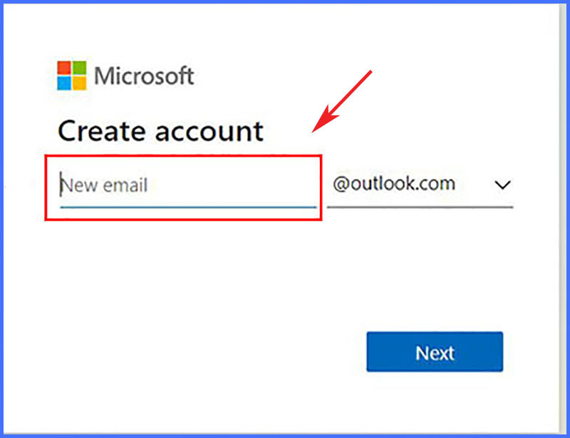 Cách đăng ký, tạo tài khoản mail Outlook trên máy tính, điện thoại(2)