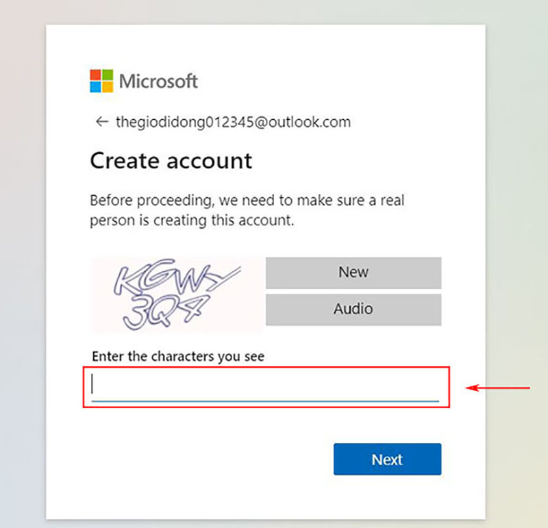 Cách đăng ký, tạo tài khoản mail Outlook trên máy tính, điện thoại(6)