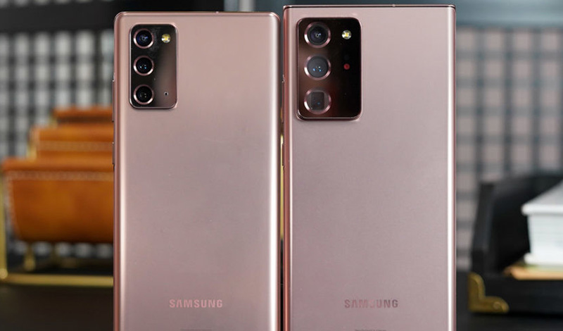 Thiết kế vu&ocirc;ng vắn của Galaxy Note 20