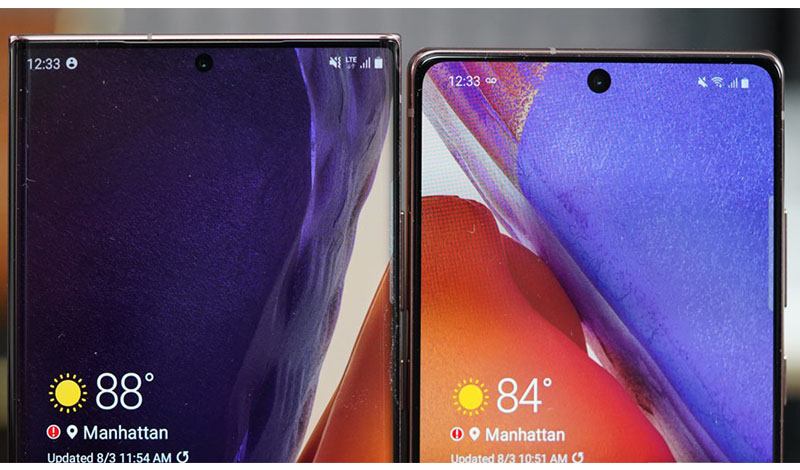 M&agrave; h&igrave;nh của Galaxy Note 20