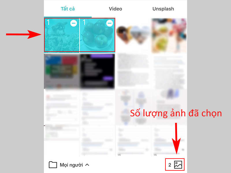 Cách ghép ảnh trên iPhone bằng PhotoGrid: FREE, không có logo app