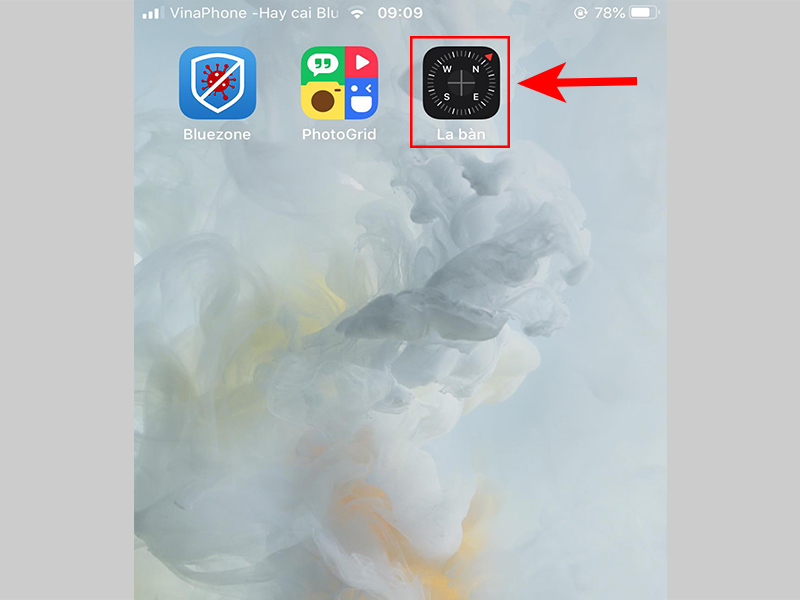 Cách xem la bàn trên iPhone đơn giản (1)