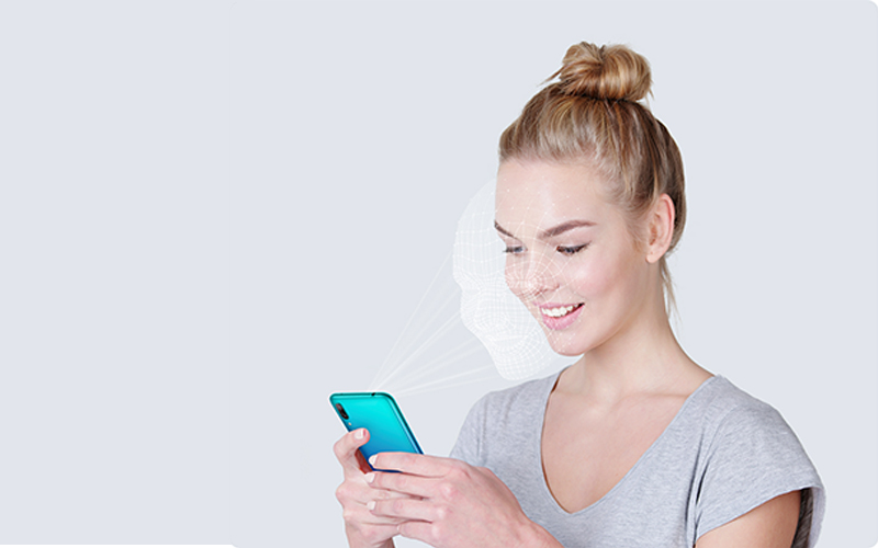 Tính năng mở khoá khuôn mặt hồng ngoại AI