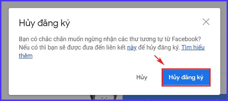 Cách chặn email, thư rác, mail quảng cáo trong Gmail trên máy tính(7)