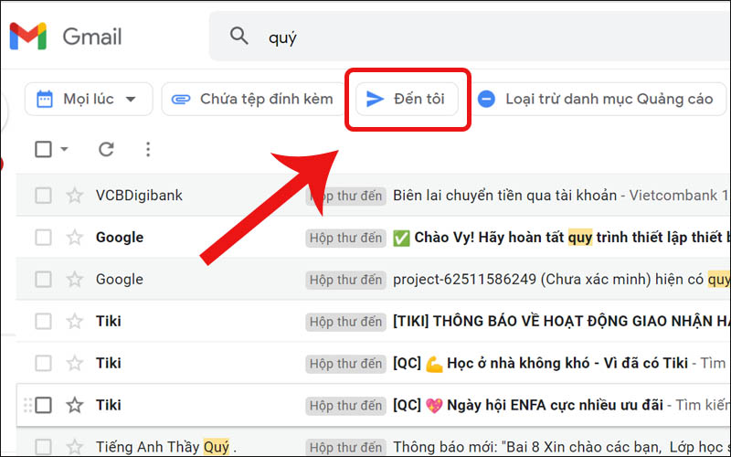 Cách Tìm Kiếm Email Trong Gmail Trên Máy Tính Nhanh Chóng, Dễ Dàng -  Thegioididong.Com