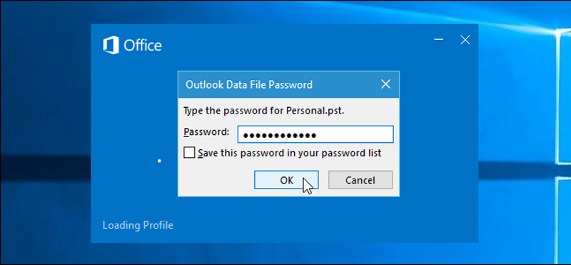 Outlook Password là công cụ khôi phục mật khẩu nâng cao