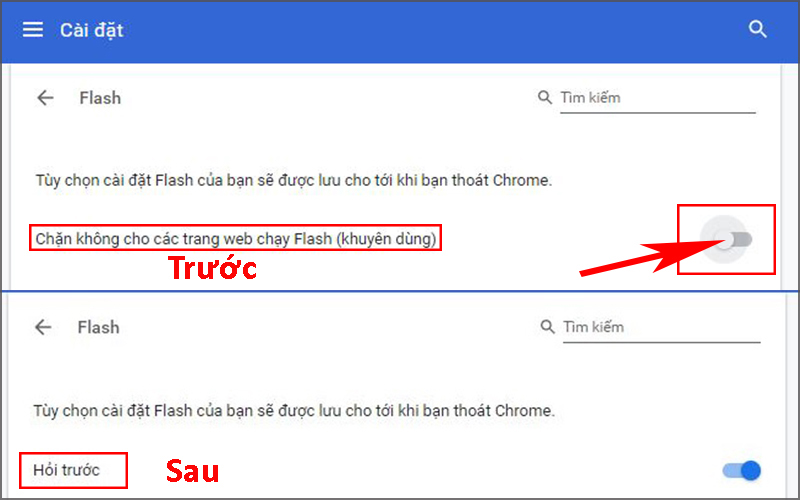 Hướng dẫn sửa lỗi Flash Payer bị chặn trên Google Chrome (2)