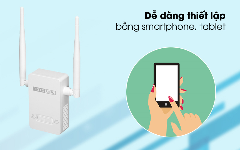 Thiết lập Repeater WiFi dễ dàng