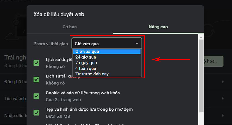 Cách xóa cache và cookies trên Chrome, Cốc Cốc và Firefox hiệu quả