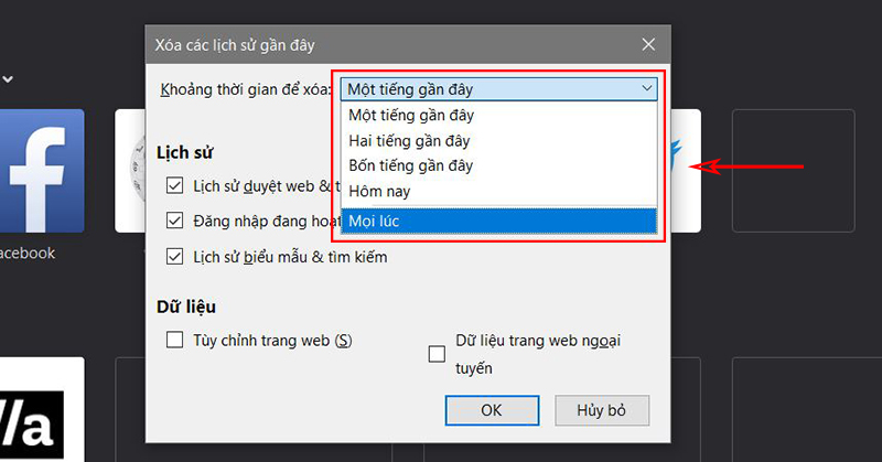 Cách xóa cache và cookies trên Chrome, Cốc Cốc và Firefox hiệu quả