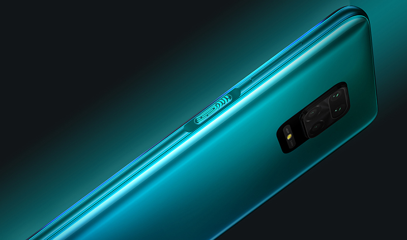 M&ocirc; tả cảm biến v&acirc;n tay tr&ecirc;n redmi note 9