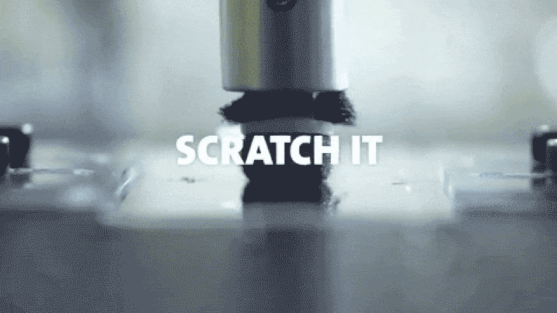 Khả năng chống trầy xước được nâng cao - Corning Gorilla Glass 3+