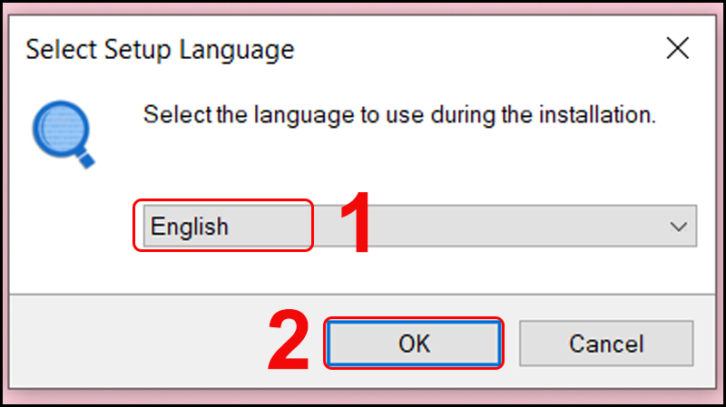 Tùy chọn ngôn ngữ cho ứng dụng