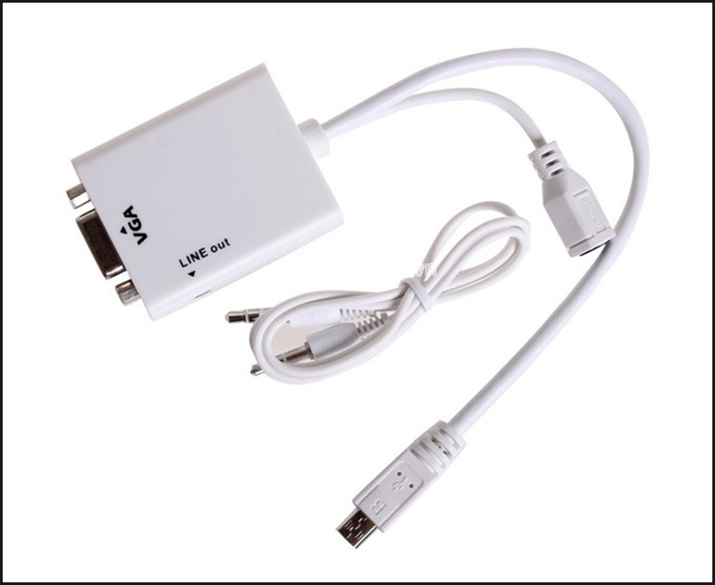 Dây cáp Micro USB - VGA
