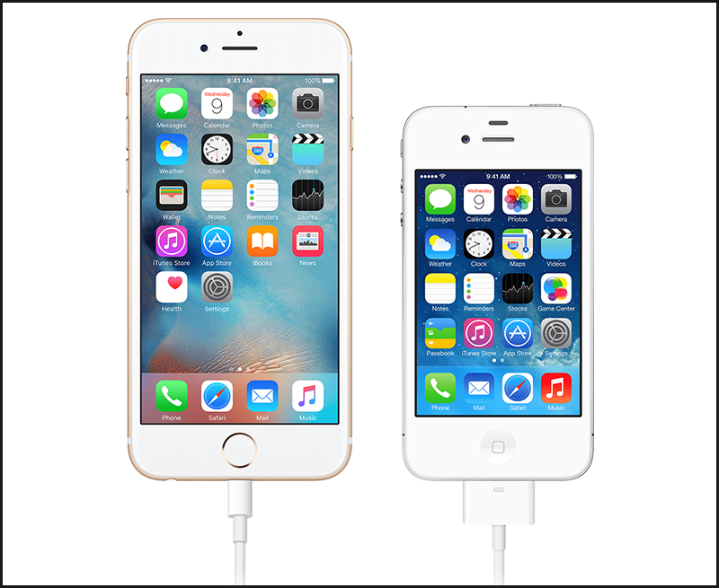 Cắm một đầu dây cáp vào lỗ sạc iPhone