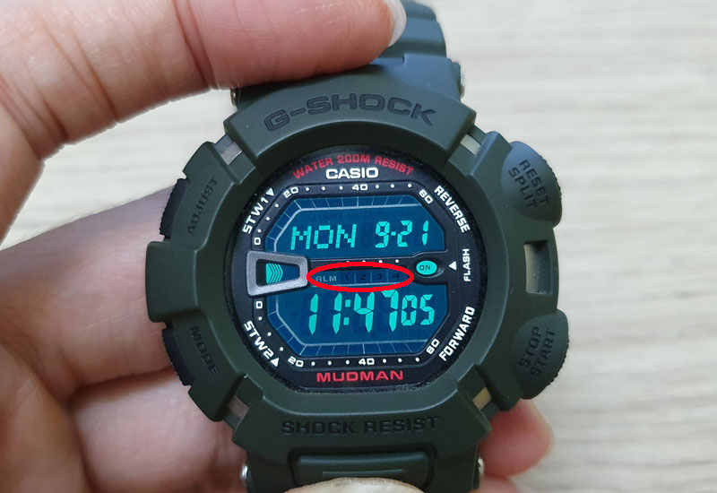 Hướng dẫn chỉnh giờ Đồng hồ G-Shock dòng G-9000