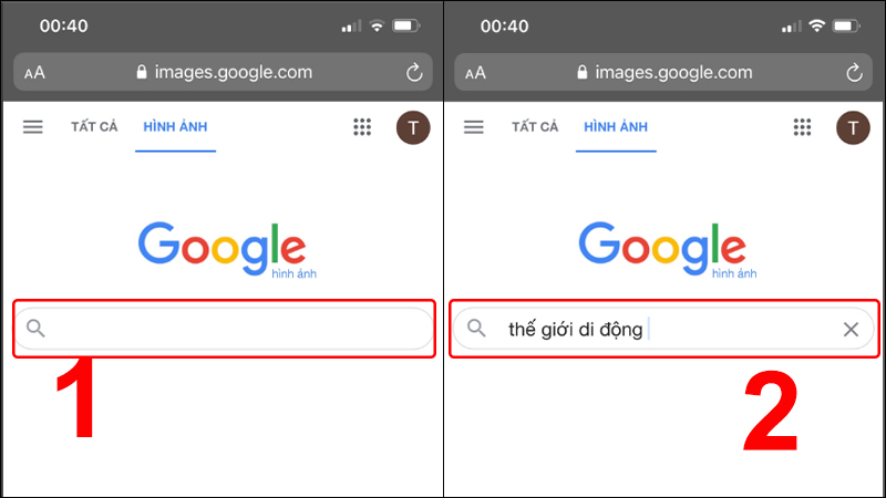 Cách tìm kiếm bằng hình ảnh trên iPhone, Android đơn giản nhất Thegioididong.com