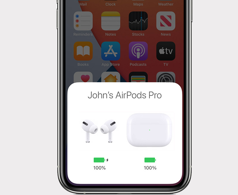 Kiểm tra dung lượng pin của AirPods, AirPods Pro trên iPhone, iPad