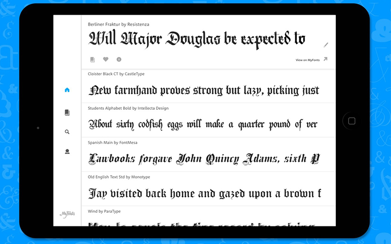 C&aacute;c fonts chữ mới