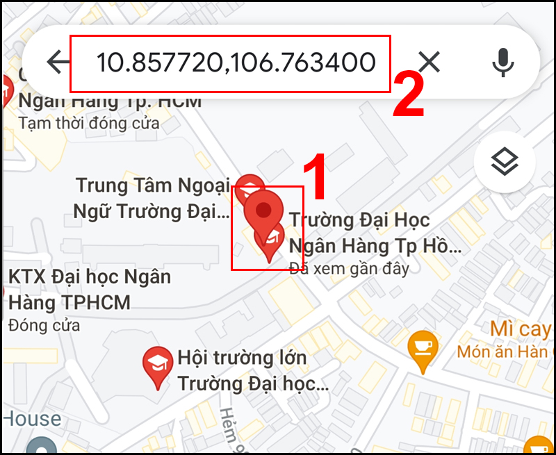 Kinh độ vĩ độ trên Google Maps: Tìm kiếm thông tin về vị trí một cách nhanh chóng và chính xác hơn với kinh độ vĩ độ trên Google Maps. Với chức năng này, bạn có thể dễ dàng tra cứu vị trí của bạn và các địa điểm quanh đó một cách chính xác nhất.