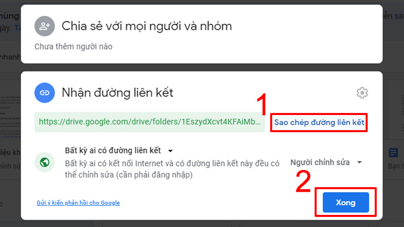 Cách Tạo Thư Mục Để Người Khác Upload File Lên Google Drive Của Mình -  Thegioididong.Com