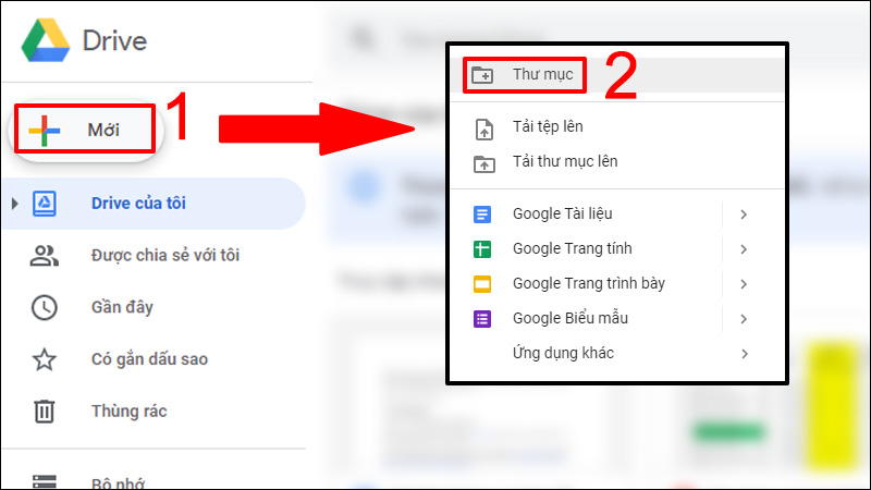 Cách Tạo Thư Mục Để Người Khác Upload File Lên Google Drive Của Mình -  Thegioididong.Com
