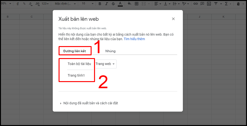 Chọn tài khoản Gmail chứa tệp của bạn