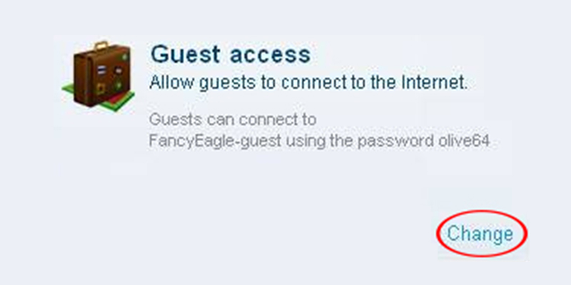 Mục Guest access