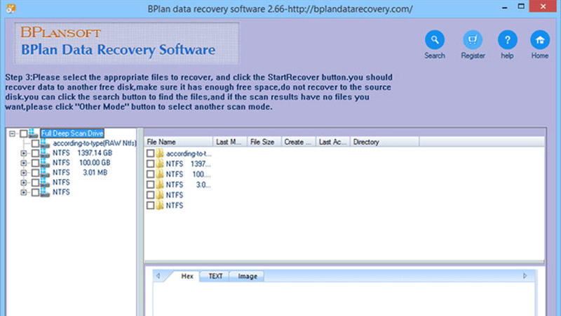 Phần mềm BPlan Data Recovery