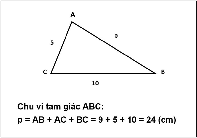 Công thức tính diện tích tam giác, chu vi tam giác đầy đủ, chi tiết - Thegioididong.com