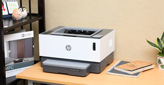 Kiểm tra số trang in đã in được và số trang in còn lại của hộp mực