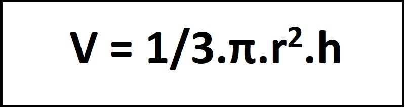 Công thức tính thể tích