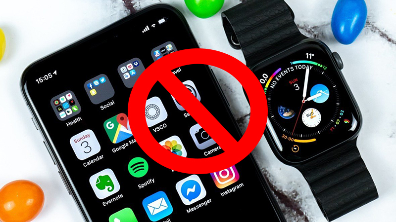 iPhone Bypass không thể đồng bộ với Apple Watch