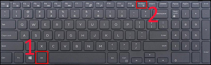 Ấn tổ hợp phím Ctrl + PrtSc